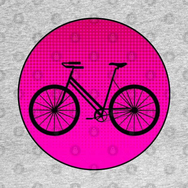 PINK Polka Dots Bike by CreativePhil